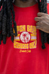 Beach Club T-Shirt (Red)