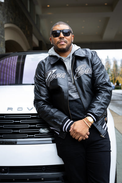 Pure Souls Leather Jacket (Black/Gray) – loveopenbar