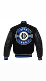 ***PRE-SALE**** Upperclassman Varsity Jacket (Black/Blue)