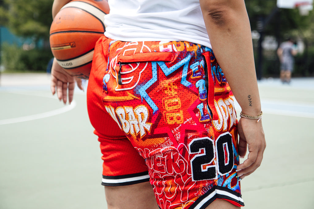 Varsity 2.0 Basketball Shorts (Red) – loveopenbar