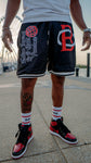 Varsity Basketball Shorts (Black)
