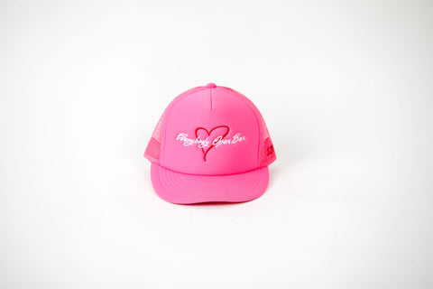 Everybody Loves Open Bar Trucker Hat (Pink)
