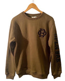 Classic OB Monogram Crewneck (Military Green)