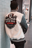 Sophomore Sensation Varsity Jacket (White/Black)