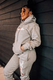 Calligraphy Sweatsuit (Gray)